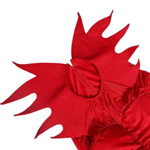 Costume d'angle rouge sexy pour cosplay, vente chaude 2026, robe rouge sexy pour Halloween, femme avec accessoires - Product Image 6