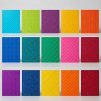 Dossiers de gaufrage 3D personnalisables, gabarit de gaufrage DIY, dossier de gaufrage en plastique pour la création de cartes