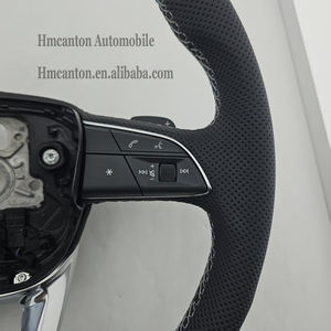 Volante de Cuero en Oferta para Audi A3 A4 A5 A6L A8 Q3 Q5 Q7 Q8 TT B9 - Product Image 2