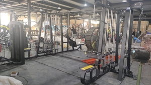 Xinrui Estación <span class=keywords><strong>de</strong></span> Fitness multifunción 8 Máquina <span class=keywords><strong>de</strong></span> <span class=keywords><strong>gimnasio</strong></span> multiestación Multi Jungle 8 Stack Cable Crossover Machine para <span class=keywords><strong>gimnasio</strong></span> - Product Image 4