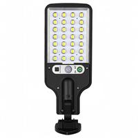Lámpara Solar de Jardín para Poste, 28 LED, IP65, Impermeable, Panel Dividido, Blanco Cálido 3000K, Encendido/Apagado Automático del Anochecer al Amanecer, para Exteriores y Patios, Venta al por Mayor