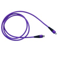 Kabel Tipe-C ke C 60W 1M Berbahan Nilon Kepang |   Pengisian Cepat PD untuk Laptop, Tablet, Ponsel, Komputer, Tahan Lama