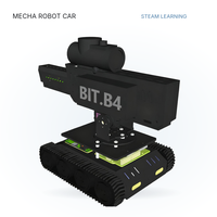 Kit de voiture robot à chenilles 4x4 programmable avec roues Mecanum, plateforme éducative STEAM ESP32 Raspberry Pi K230