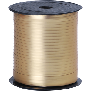 Cinta Dorada Mate de Plástico Reutilizable de 450 Metros para Decoraciones de Fiestas en Interiores - Product Image 1
