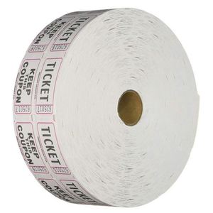 Chất lượng hàng đầu màu đỏ giấy charcade trò chơi Redemption Xổ Số vé - Product Image 4