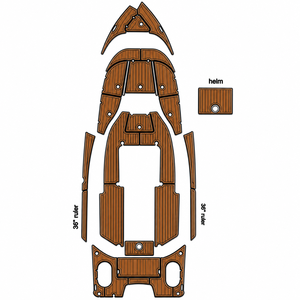 Kit de Almohadillas de Espuma EVA para Consola Central de Barco de Pesca Blazer Bay, Suelo Marino Antideslizante con Tapete para Timón - Product Image 3