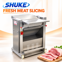 Machine à éplucher le porc et à découper la viande fraîche à double usage