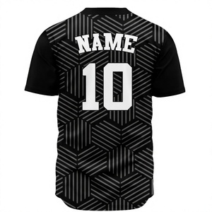Uniformes de Béisbol Personalizados con Impresión Digital 100% Poliéster, Proveedor Mayorista de Camisetas de Equipo OEM - Product Image 2
