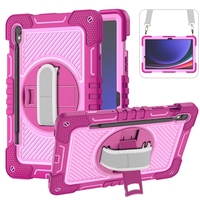 Étuis robustes pour tablettes Samsung Tab S10 Lite 11 pouces, Tab A9 Plus, A9+, A11+ – Coque antichoc robuste avec sangle – Vente en gros