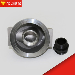 Bases de filtre à huile W13145 fournies par le fabricant, pièces moulées en aluminium, connecteurs d'extrémité d'air pour compresseurs d'air à vis - Product Image 2