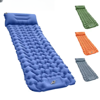 Accessoires de Camping en plein air coussin gonflable tapis de Camping Portable matelas de couchage avec oreiller pour Camping pique-nique