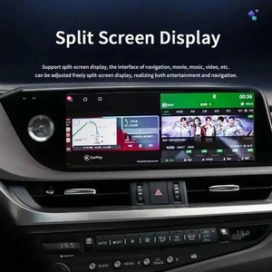 สำหรับ Lexus ES ES300H ES350H ES300 ES330 ES350 ES 350 2018-2021 เครื่องเล่นวิดีโอมัลติมีเดีย ระบบนำทาง GPS วิทยุติดรถยนต์ Android รองรับ Carplay - Product Image 4