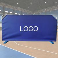 Özel Logolu Monte Edilmiş Pickleball Ping Pong Kort Bariyeri Oxford Opsiyonel Spor Alanı Bölme Çiti Etkinlik Alanı