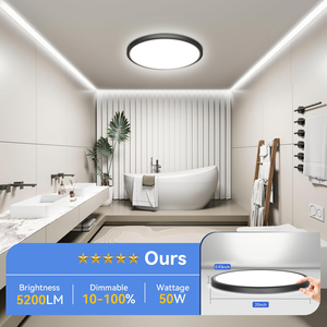Plafonnier LED <span class=keywords><strong>Livarno</strong></span> à montage en surface ETL, 3 CCT, avec détecteur de mouvement, 40W, 24W, 18W - Product Image 4