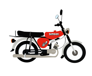 YHMOTO Pvc personnalisé Motorrad pièces conception autocollants Aufkleber Kits pour Simson S50 S51 S60 S70 S80 Sr43 Sr44 Sr50 Sr80 Kr51 Kr52 - Product Image 6