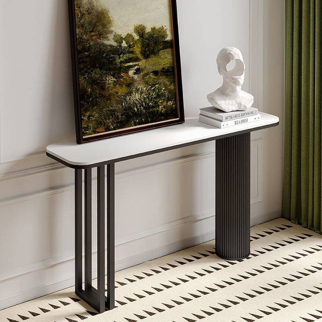 Modern Luxury Console Table Porch Table Control Console Entrance Platform Control Console Living Room Control Console Table