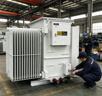 Transformateur de distribution immergé dans l'huile, hermétique, à enroulement en cuivre pur, Rainbow S11-M-50, triphasé, 50 Hz, 10 kV à 0,4 kV