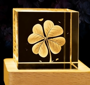 <span class=keywords><strong>Table</strong></span> de chevet en bois, nouvelle lampe de nuit <span class=keywords><strong>d</strong></span>'art populaire, lampe cube en cristal, <span class=keywords><strong>d</strong></span>écoration, base de lampe en bois, souvenir - Product Image 5