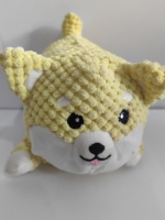 Jouet à mâcher pour chien en peluche écologique, résistant aux morsures, interactif, design animal de dessin animé, anti-ennui, pour petits et grands chiens