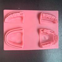 Kit de pratique de suture dentaire, modèle anatomique médical en silicone pour les écoles