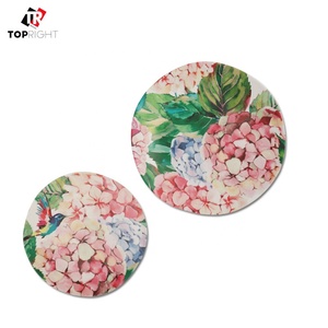 100% Melamine Bền Ăn Tối Không Thường Xuyên Thiết Lập Cho 4 Người Trong Thiết Kế <span class=keywords><strong>Retro</strong></span> - Product Image 2