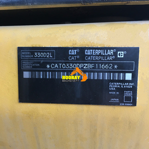 รถขุดตีนตะขาบมือสองของแท้จากญี่ปุ่น Caterpillar CAT 330D2L 330gc 330d 330 รถขุดมือสอง Cat 320dl 320d 330gc 330d 330d2 สำหรับขาย - Product Image 3