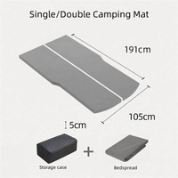 Matelas de couchage portable pour voiture Tesla (anciens modèles 3/Y) avec drap-housse et sac de rangement