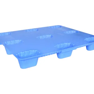 Foldable Plastic Pallet Box Portable And Flexible Container Blue Plastic Pallet