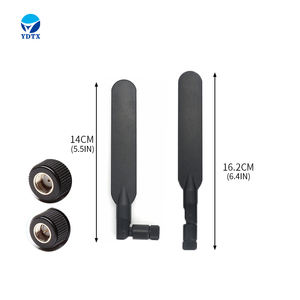 Venta al por mayor de fábrica, antena de pato de goma 5DBI de alta ganancia para enrutador, antena direccional Omini externa - Product Image 5