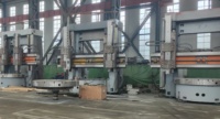 Torno vertical CNC de columna única para mecanizado de alta resistencia de piezas metálicas de gran diámetro para línea de producción de bridas y rodamientos aeroespaciales