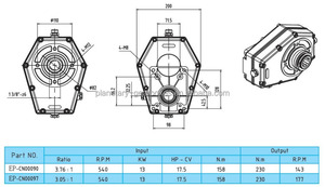 Pièces de tracteur de boîte de vitesses 540, flambant neuf, fabriqué en chine - Product Image 3