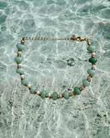 Bracelet d'été unique en gros avec perles et pierres précieuses, bracelet en céramique en forme de poisson pour femme, bijoux bohèmes de plage