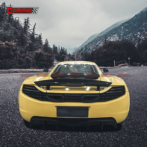 RZ Style Carbon Fiber <b>Rear</b> <b>Spoiler</b> for Mclaren MP4 12C <b>Rear</b> Trunk Wing Auto Parts Accessories - Product Image 3