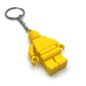 <span class=keywords><strong>Porte</strong></span>-clés <span class=keywords><strong>Lego</strong></span> mignon avec maillon de chaîne, figurine <span class=keywords><strong>Lego</strong></span>, divers cintres cadeaux, disponible en gros en stock - Product Image 6