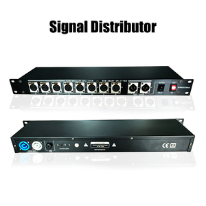 Divisor Distribuidor DMX512 RDM de 8 Canales de Alta Calidad, Amplificador de Señal Optoaislado RGBW para Iluminación LED de Escenarios, Discotecas, Bares, KTV y Espectáculos - Product Image 1