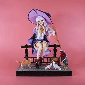 Figura de Acción de Anime de 26 cm, La Bruja Errante: <span class=keywords><strong>El</strong></span> Viaje de Elaina, Muñeca Coleccionable, Juguete de Regalo de Cumpleaños para Niños - Product Image 2