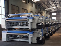 Machine à tisser à jet d'air à grande vitesse Qingdao HURUI CAM ROJ, alimentateur de trame, cadre de levier de type O, moteur écologique, machines textiles