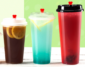 Cup Cup Plastic Cups Custom Logo Disposable PET Bubble Milk Cup 12oz 16oz 22oz Boba Tea Coffee Juice PP Clear Plastic Cup With Lids