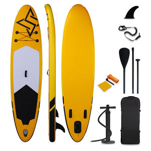 <span class=keywords><strong>Planche</strong></span> à pagaie <span class=keywords><strong>gonflable</strong></span> ABY EasyRider jaune avec pompe à double <span class=keywords><strong>action</strong></span> - Product Image 2