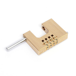 El mejor <span class=keywords><strong>precio</strong></span>, grillete de acero de almacén, buena calidad, grillete endurecido, combinación sólida, <span class=keywords><strong>candado</strong></span> de latón Rectangular - Product Image 4