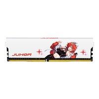 Juhor DDR4 4000MHz 32GB (2x16GB) RAM CL19 1.35V Hynix Certifié RoHS & CE/FCC pour Ordinateur de Bureau, Stock Disponible, Moule Privé, Garantie 3 Ans