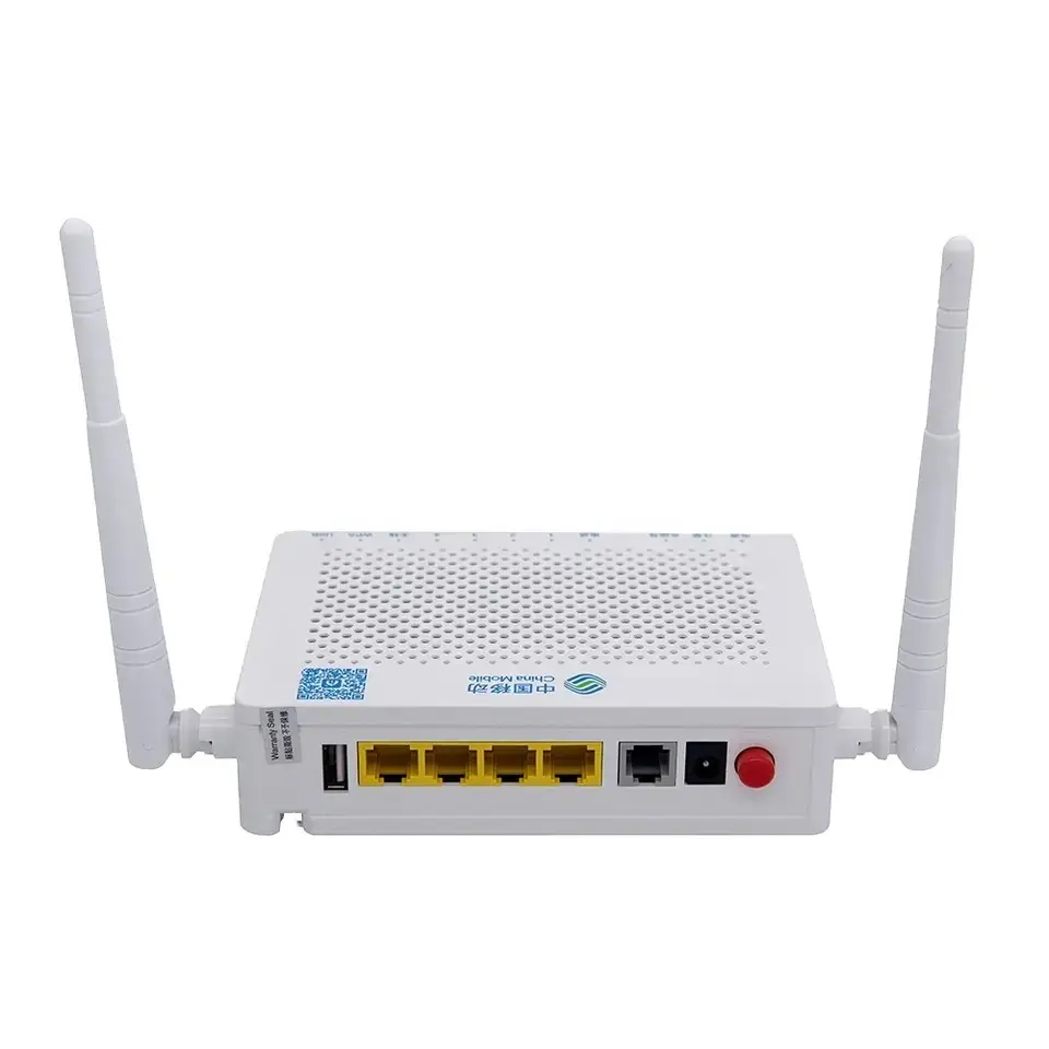 เสาอากาศภายนอก F663NV3a ZTE ONU GPON 1GE xpon + 3FE + 1TEL + 1USB + ไวไฟใยแก้วนำแสง