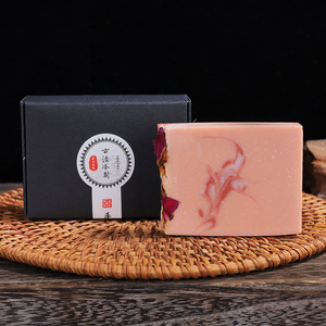<b>Rose</b> Cold Process Handmade <b>Soap</b> French Petal Scent Essential Oil Cleansing Bath <b>Soap</b> Ready Stock Safe Care - Product Image 2
