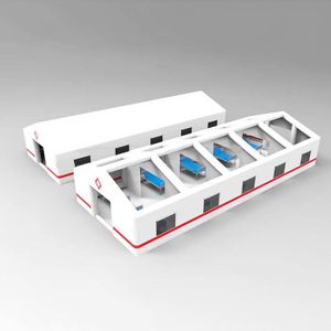 Zone froide de camouflage extérieur, tente d'urgence désinfection secours en cas de catastrophe camping grande tente gonflable/ - Product Image 4