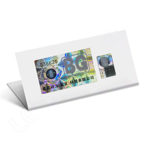 Autocollants holographiques d'hologramme personnalisés  anti-contrefaçon d'hologramme 3D avec l'étiquette de sécurité de code de - Product Image 5