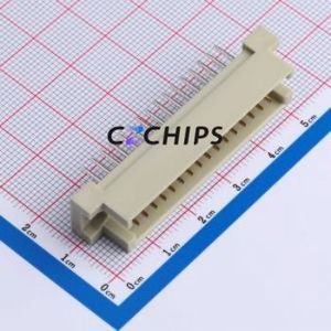 9001-17321C00A DIN41612 Connector Through hole Component (THT),P=2.54mm Connector 32P 3 2.54mm Through Hole - Product Image 1