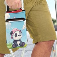 Échantillon gratuit – Nouvelle canne télescopique de haute qualité pour personnes âgées, avec poignée en T, bâton de marche stable, sac de transport, bâton antidérapant pliable pour la randonnée