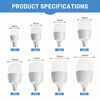 Ampoule LED à économie d'énergie E27/B22 5W-60W AC85-265V pour usage bureautique, fourniture directe d'usine, OEM ODM