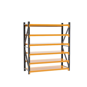 공장가 인증 철제 맞춤형 6단 조립식 적재 가능 창고 보관 랙 및 선반 유닛 - Product Image 1