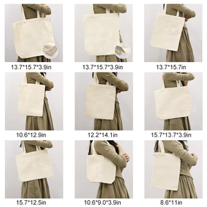 Nhà Máy Bán Thân Thiện Với Môi Bông Vải Hàng Tạp Hóa Mua Sắm Túi Biểu Tượng Tùy Chỉnh In Công Suất Lớn Tái Sử Dụng Dây Có Thể Tái Chế Xử Lý - Product Image 5